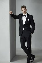 "London" Black Tuxedo Jacket